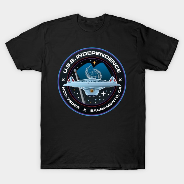 USS Independence Logo T-Shirt by USS_Independence_Haberdashery